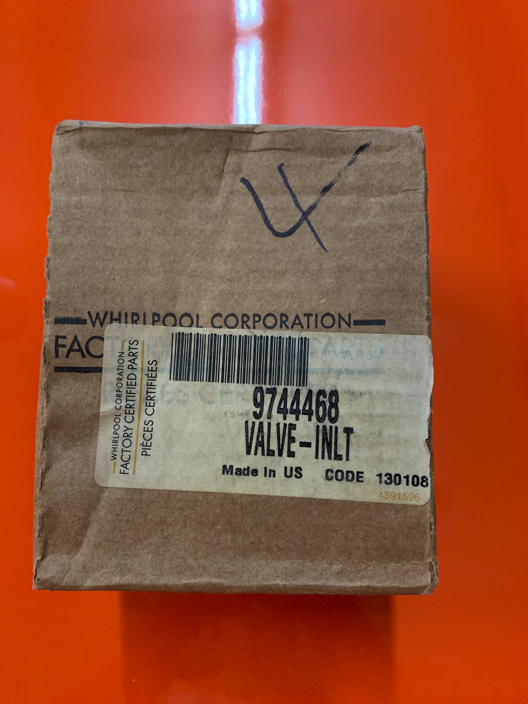 Valve - INLT P/N #9744468